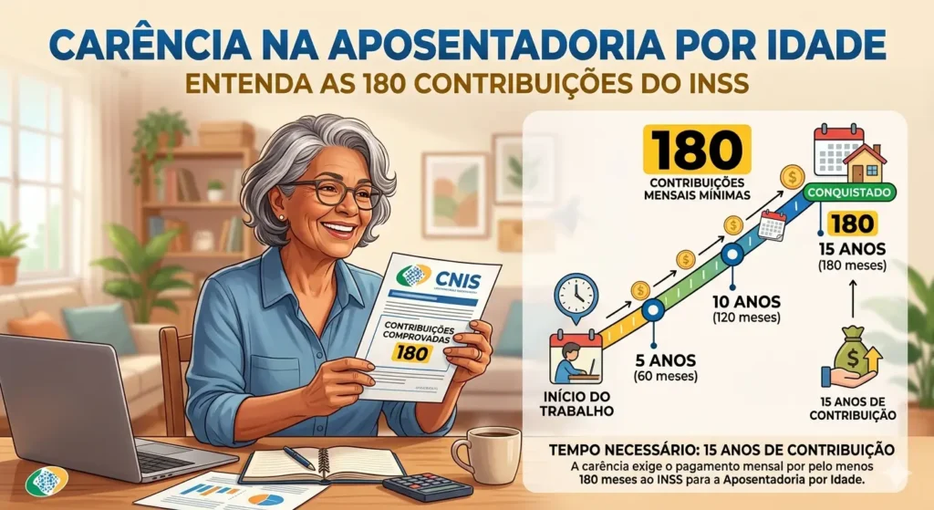 Carência Aposentadoria Por Idade: Entenda As 180 Contribuições Do Inss &Bull; Pontoprevi carencia aposentadoria por idade ponto previ carência aposentadoria por idade